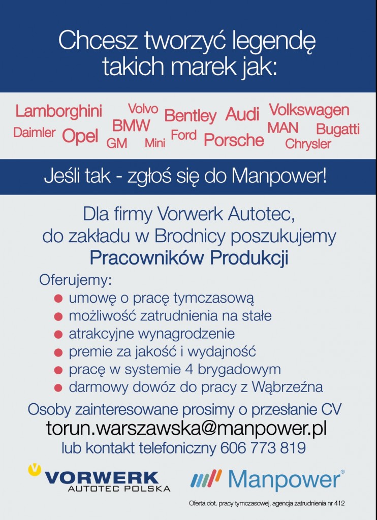 Ogloszenie - praca