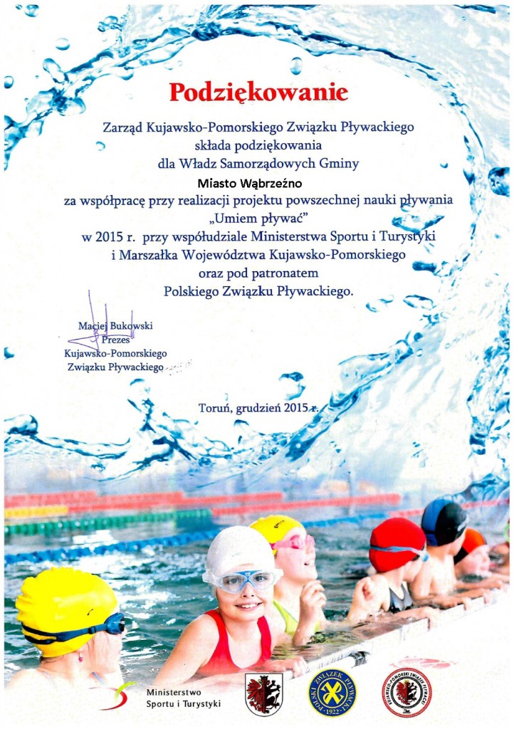 Podziękowanie z K-PZP