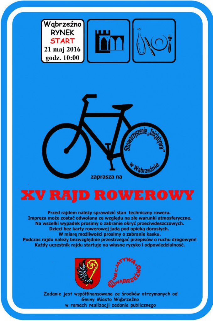 Rajd rowerowy - maj 2016