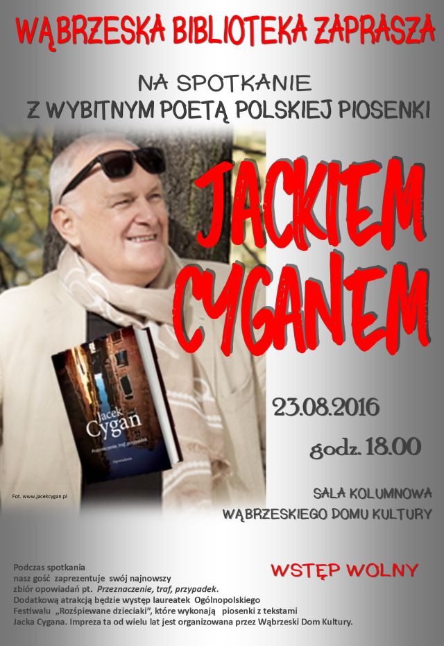 Spotkanie z Jackiem Cyganem